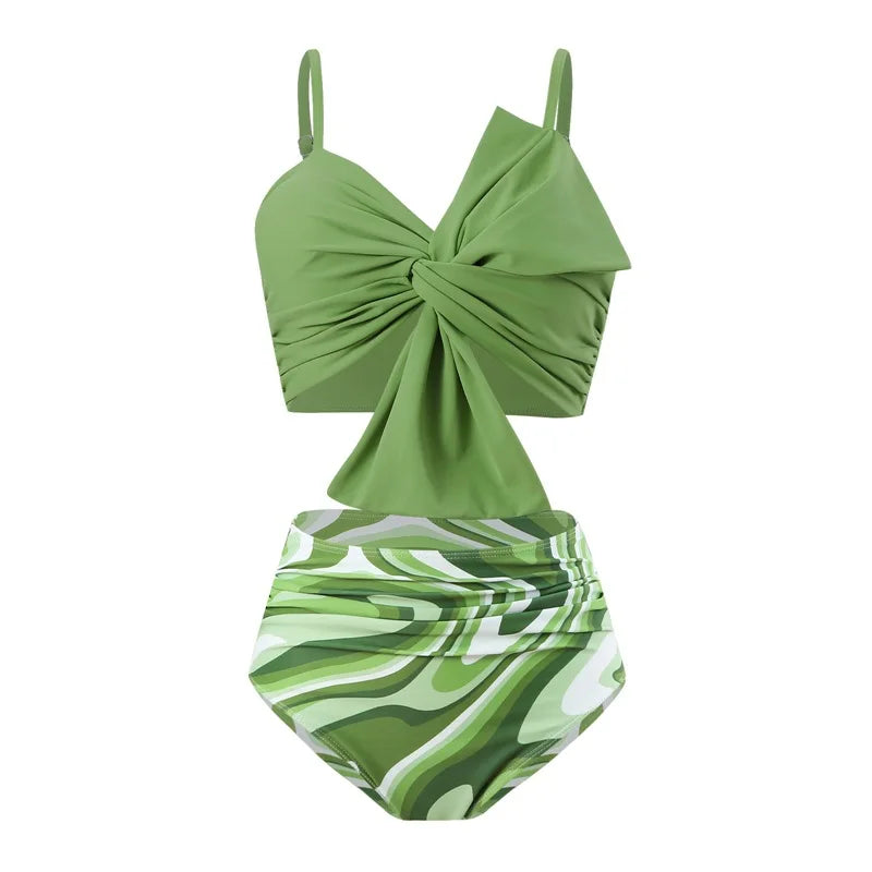 Dreiteiliges Damen-Bikini-Set im brasilianischen Stil – ideal für Strand und Pool