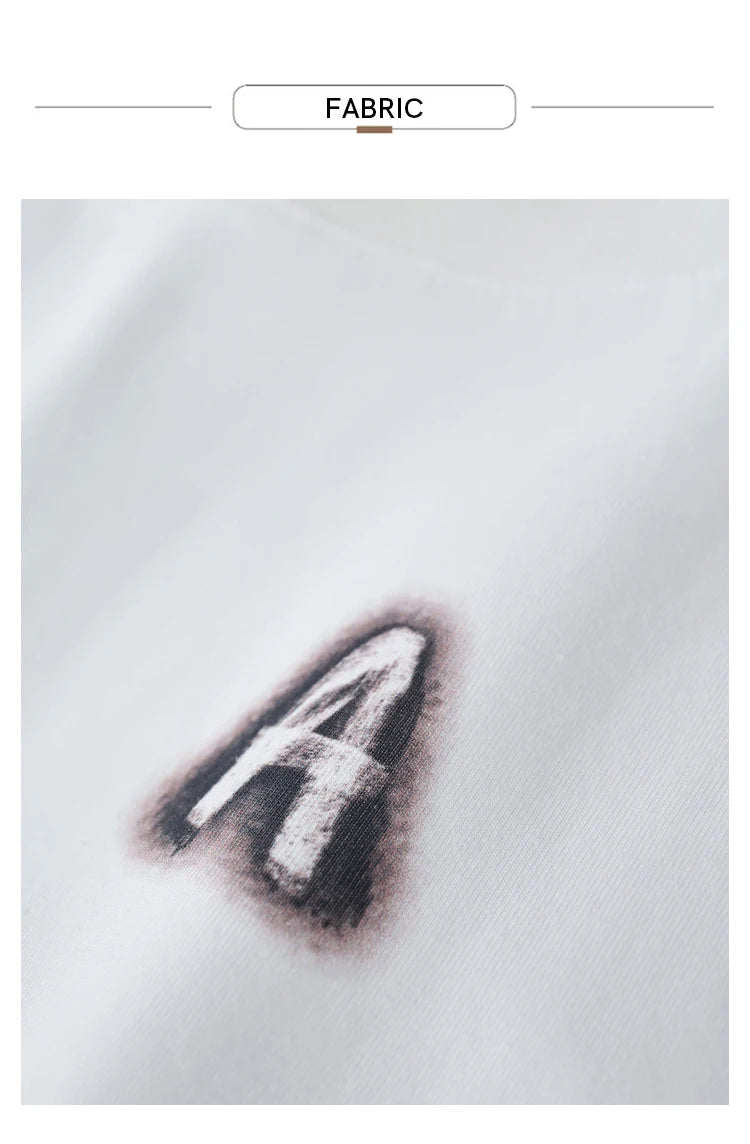 Damen T-Shirts im minimalistischen Stil mit lässigem O-Ausschnitt und Druck