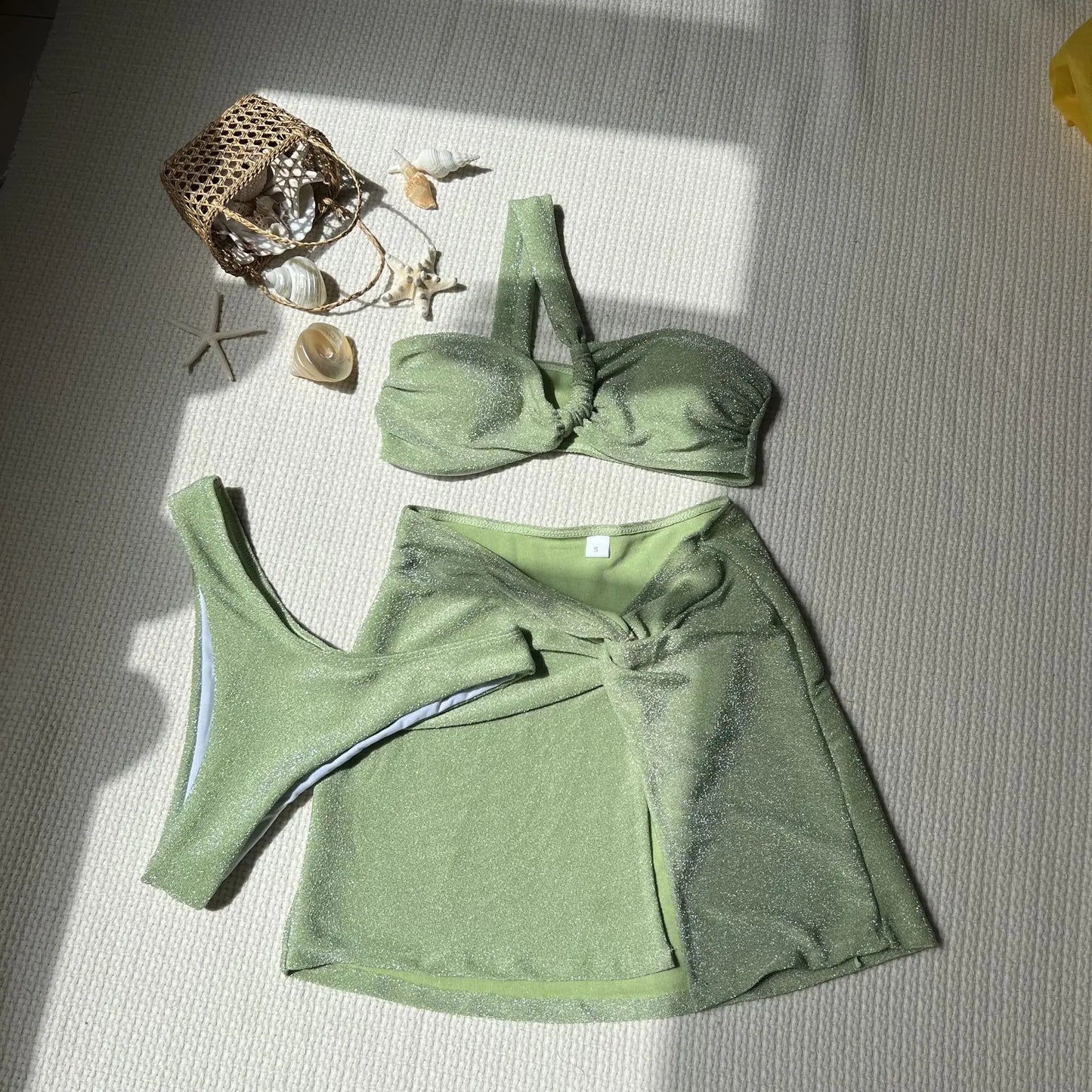 Sommerlicher Push-Up-Bikini im brasilianischen Stil für Damen – ideal für Strand und Pool