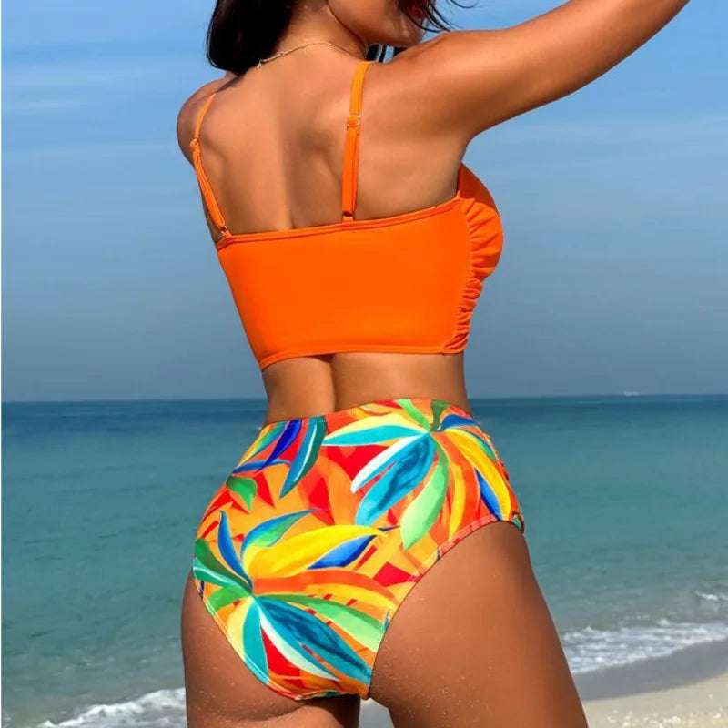 Dreiteiliges Damen-Bikini-Set im brasilianischen Stil – ideal für Strand und Pool