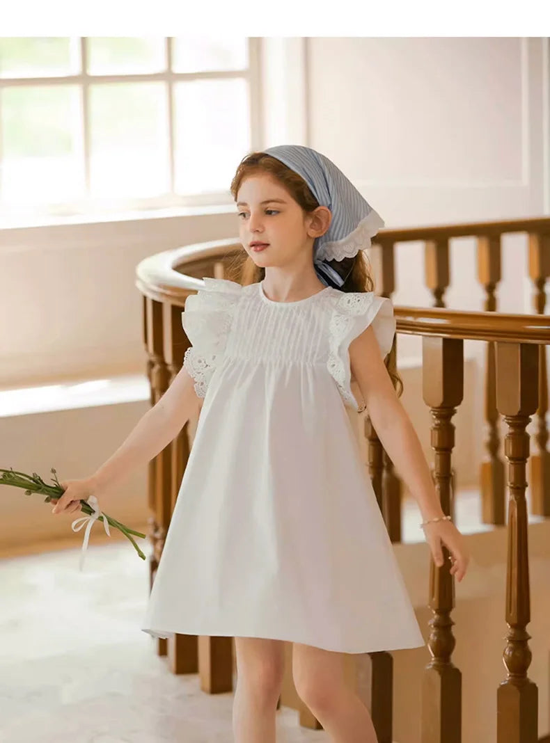 Roter Samtrock für Kleinkinder mit Pailletten – warmer Herbst-Winter-Party-Look für Mädchen von 110cm bis 170cm