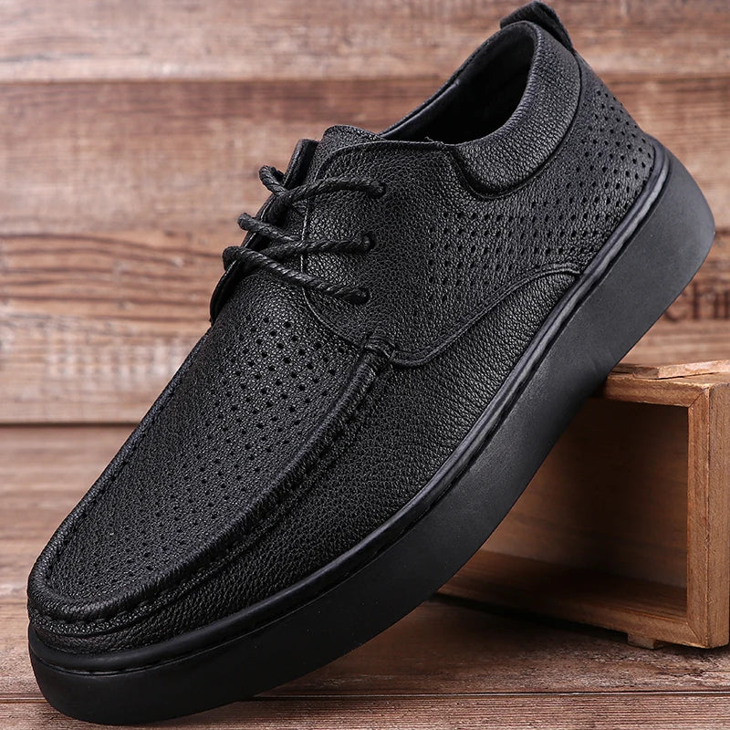 Elegante Herren-Loafer mit dicker Sohle – stilvoll & komfortabel
