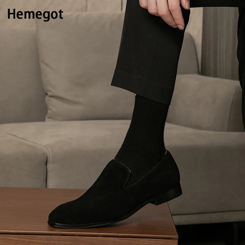 Elegante Herren-Loafer mit dicker Sohle – stilvoll & komfortabel