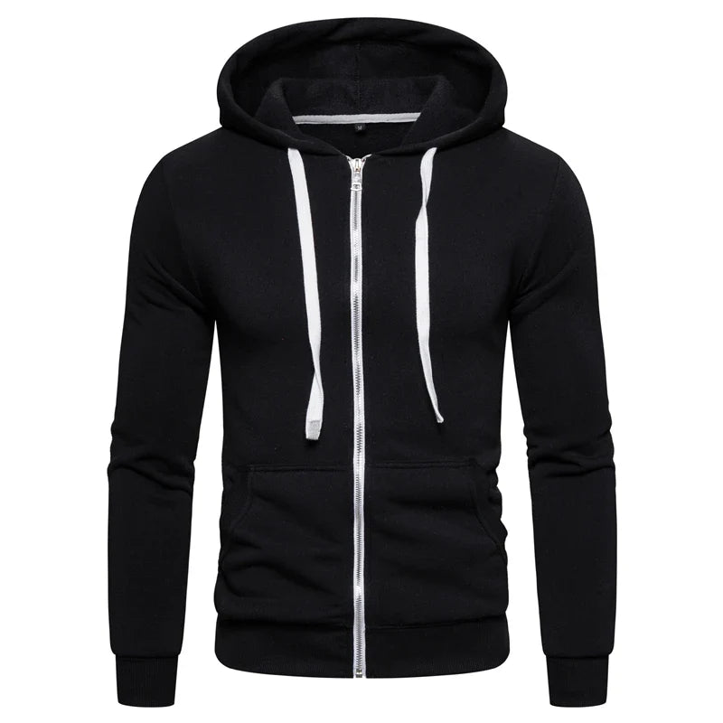 Herren-Premium-Sweatshirt mit Farbblock-Design und Kapuze – Langarm, ideal für Business und Freizeit