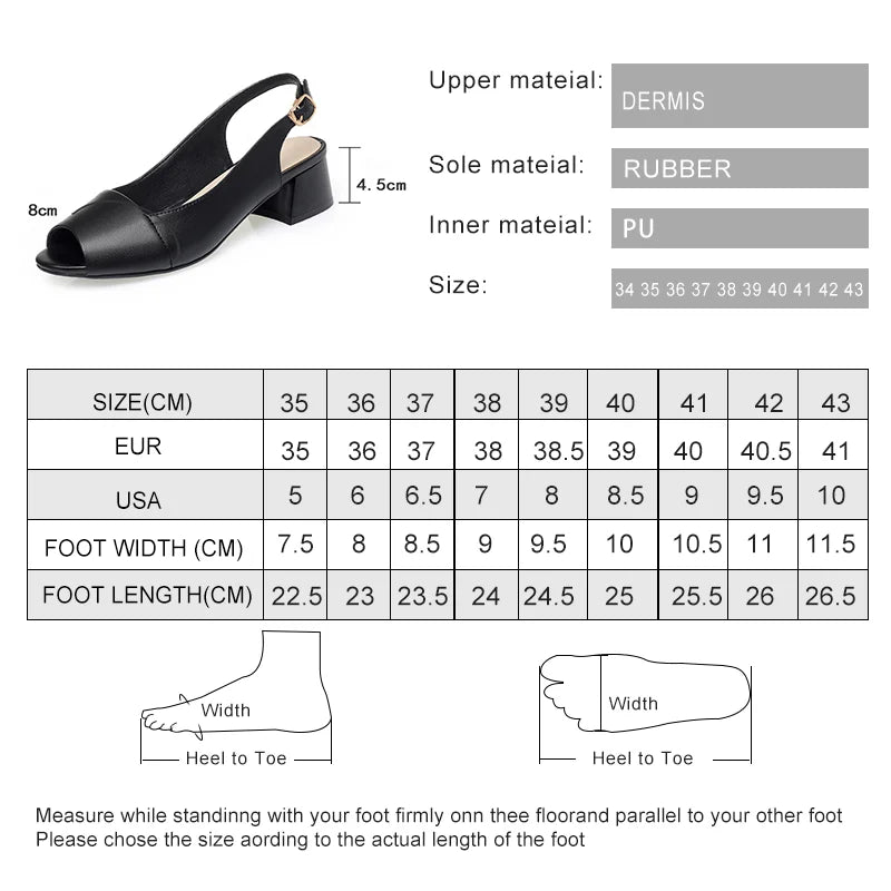 Damen Leder Sandalen Fischmaul Mode