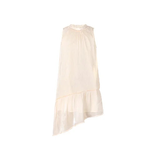 Ärmelloses Sommerkleid mit kleinen Blumen für Mädchen und passende Mutterkleid-Option aus 100% Baumwolle – ideal für den Strandurlaub