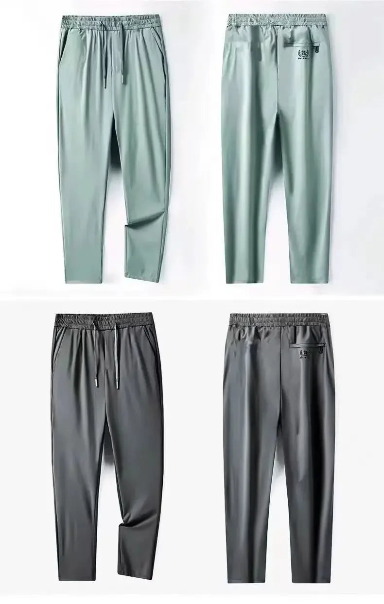 Herren-Sporthose mit Handtuchhalterung – ideal für Fitness, Laufen und Training