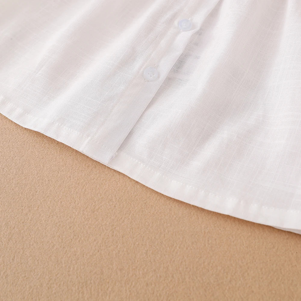 Mädchen-Shirt 2025, Frühling und Herbst, Baby-Kinder, 100 % Baumwolle, langärmelige Kleidung, niedliches Kaninchen, bestickte Oberteile für 2–6 Jahre