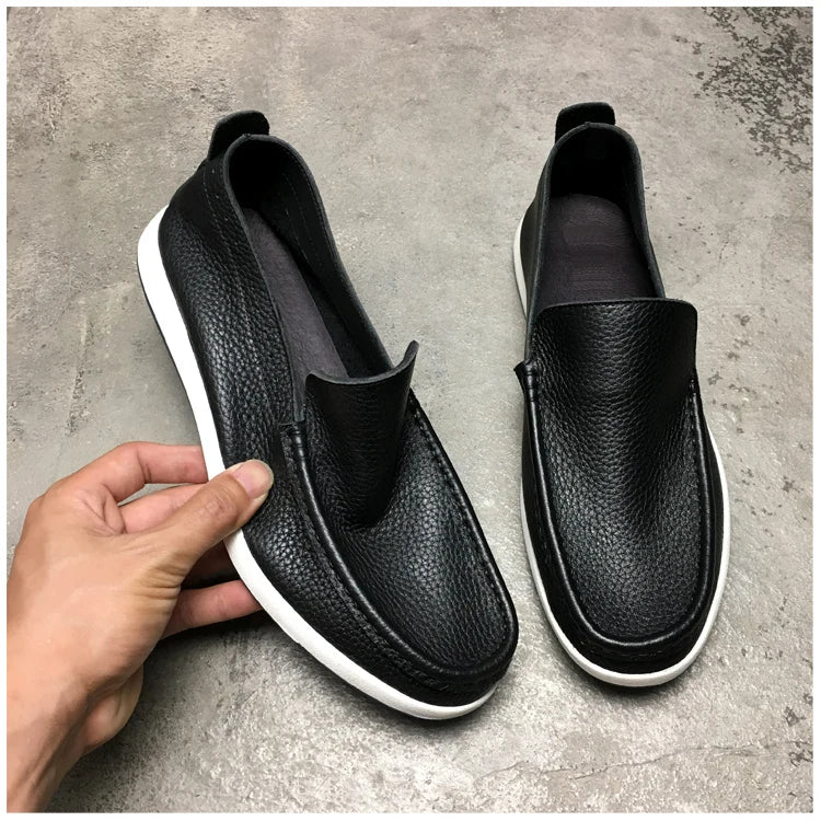 Elegante Herren-Loafer mit dicker Sohle – stilvoll & komfortabel