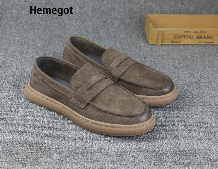 Elegante Herren-Loafer mit dicker Sohle – stilvoll & komfortabel