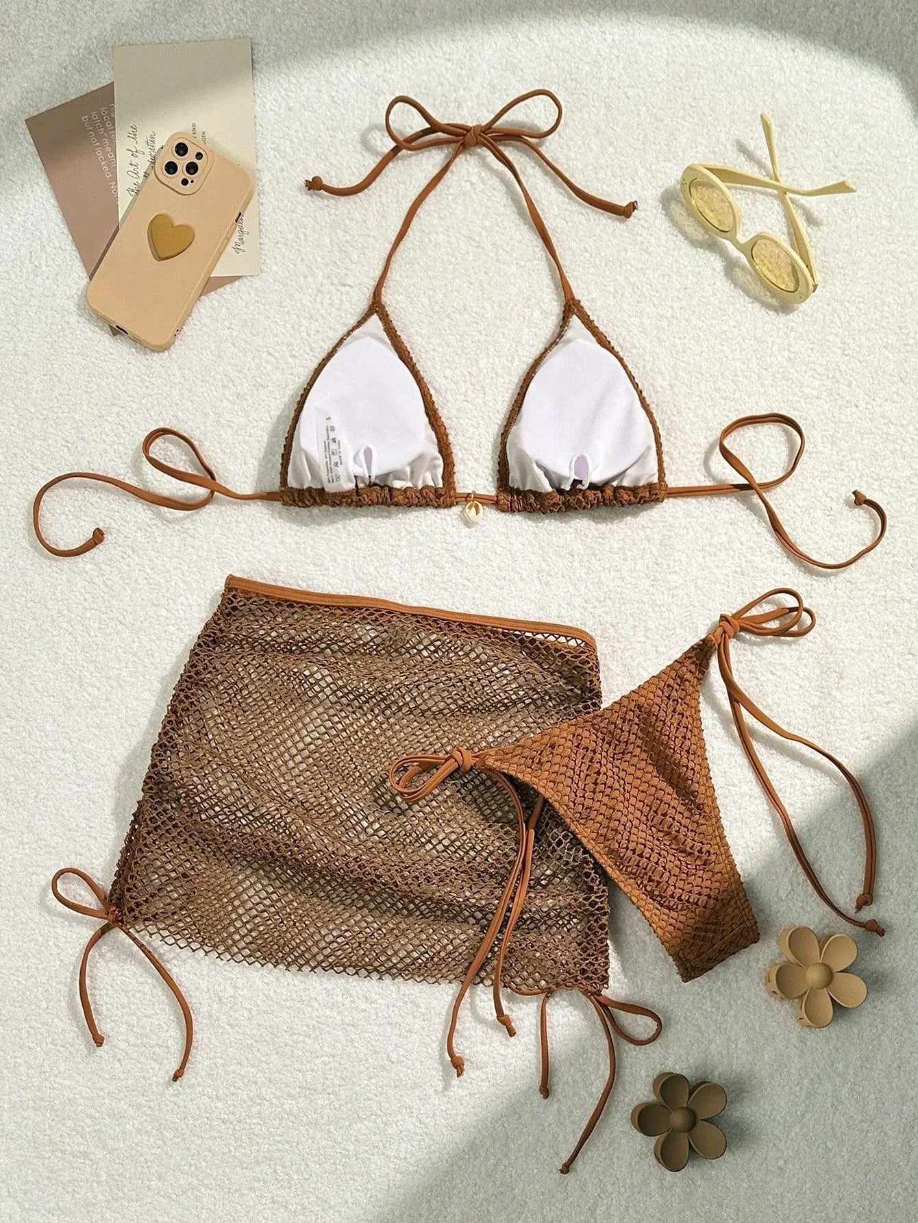 Sexy Bikini-Set mit Push-up und hoher Taille – Perfekt für Strand und Pool