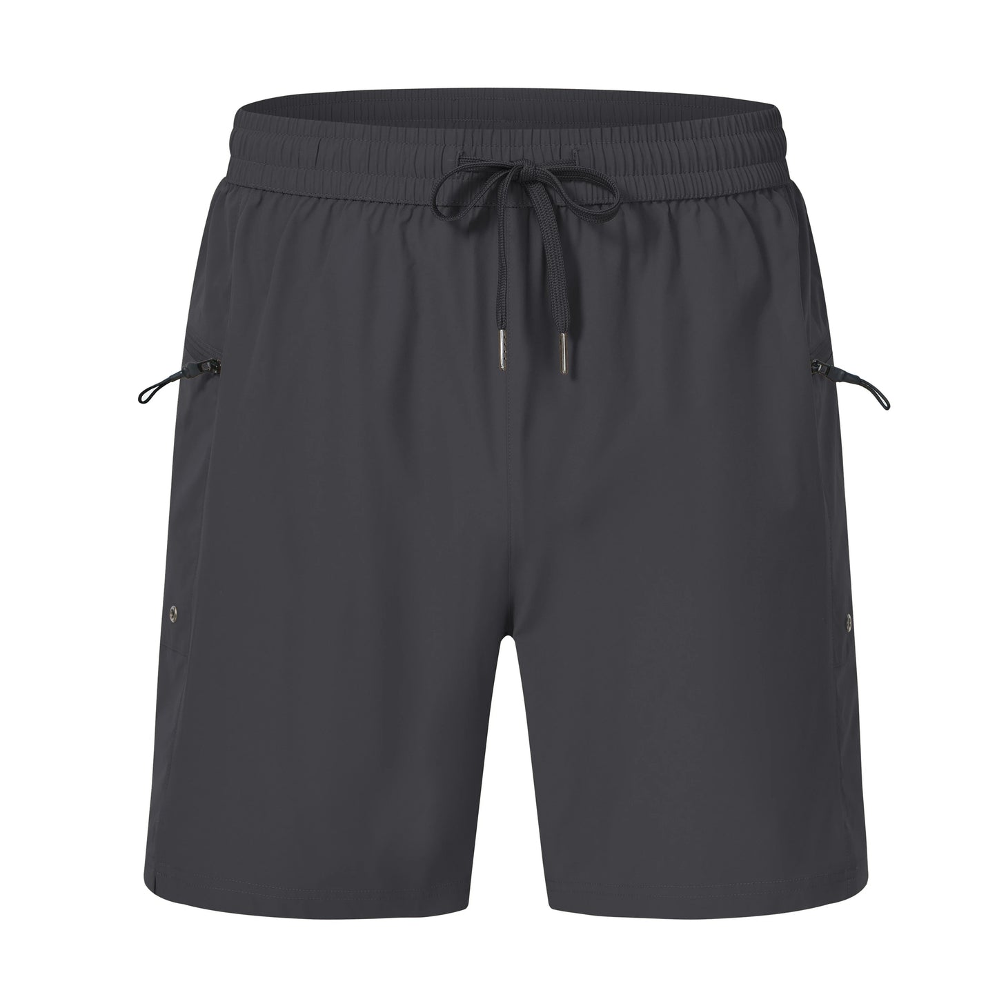 Herren-Badeshorts mit elastischem Bund, Reißverschlusstaschen und Mesh-Futter – schnelltrocknend für den Strand