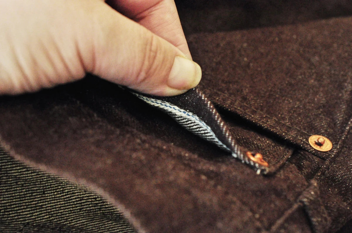 Herren Jeans aus Selvedge-Denim im Vintage-Stil mit Tapered Fit
