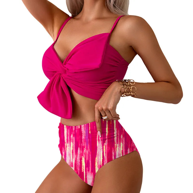Dreiteiliges Damen-Bikini-Set im brasilianischen Stil – ideal für Strand und Pool