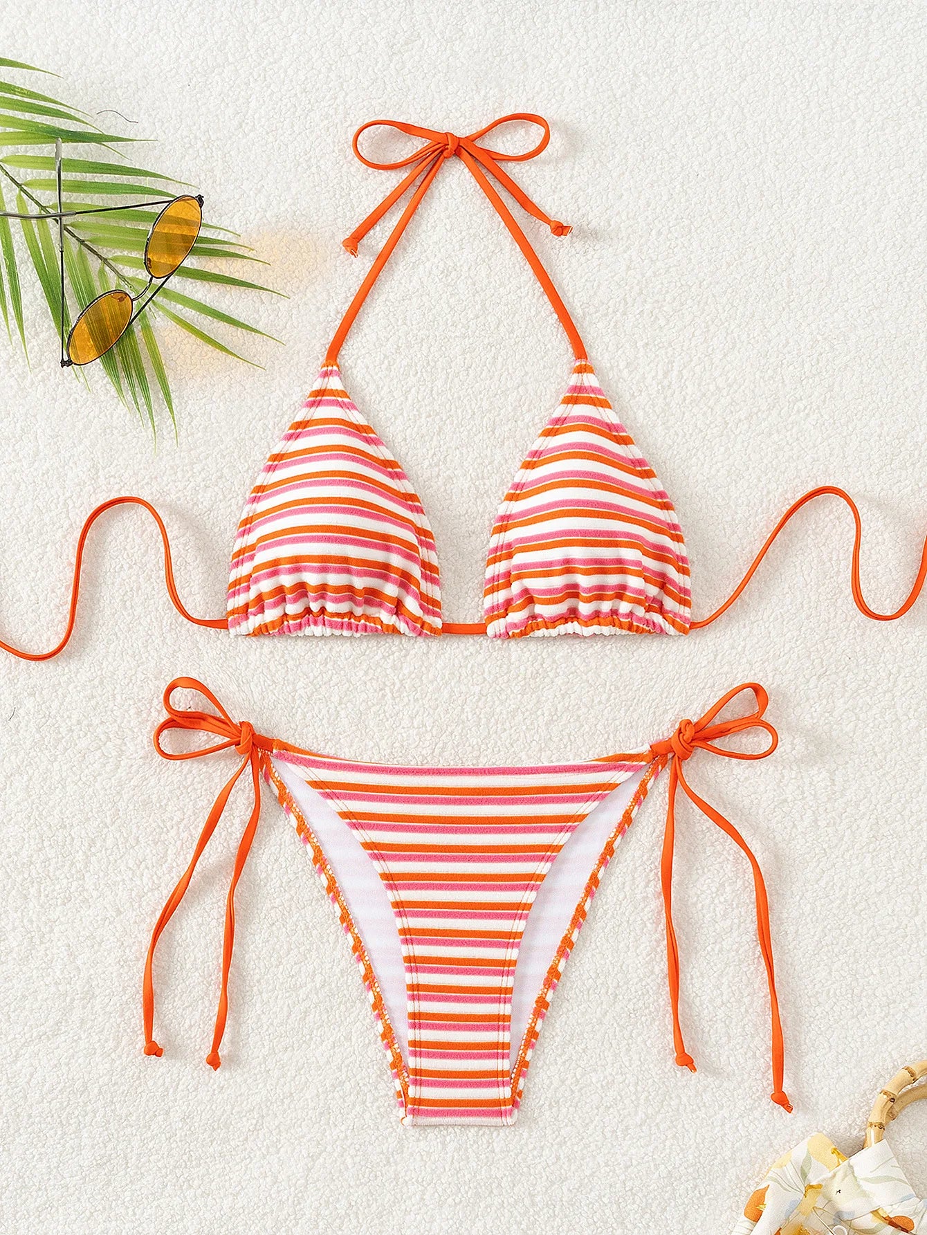 Floraler Push-Up-Bikini im brasilianischen Stil für Damen – ideal für Strand und Pool