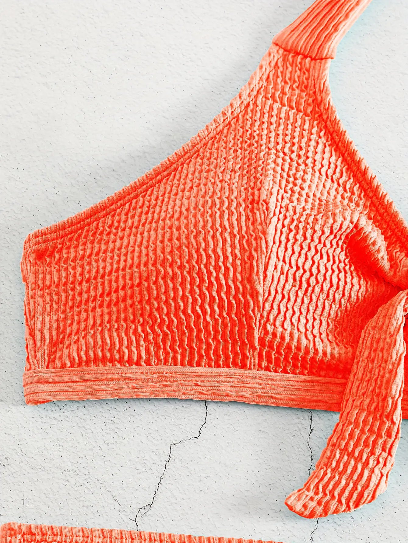 Schwarzer Sexy Tanga-Bikini für Damen in Unifarbe – Brasilianisches Badeanzug-Set für Strand und Pool