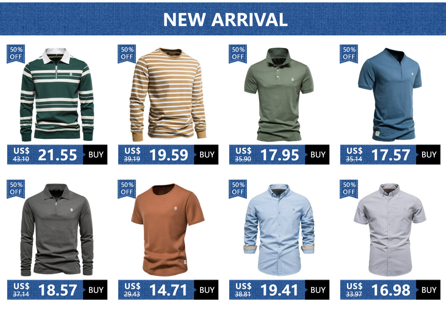 Herren Poloshirt mit V-Ausschnitt im einfarbigen, klassischen Stil
