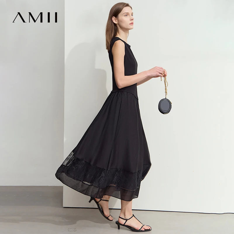 Sommerliches Damen-Hemdblusenkleid mit Gürtel und Umlegekragen – ideal fürs Büro