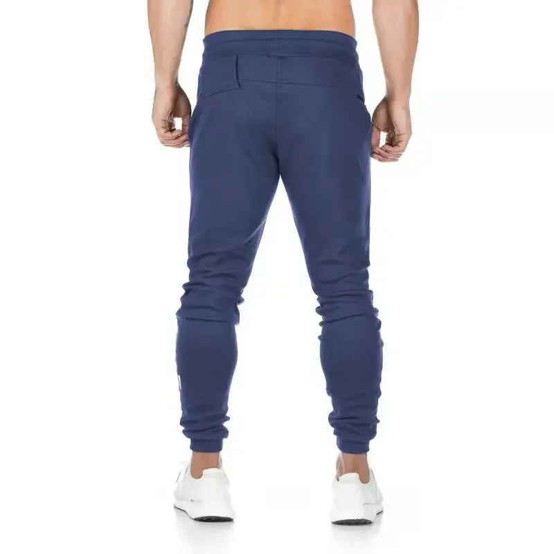 LOGO-freie Muscle Herren Sporthose Herren Fitness Hängende Handtuchhose Lauftraining Fußhose