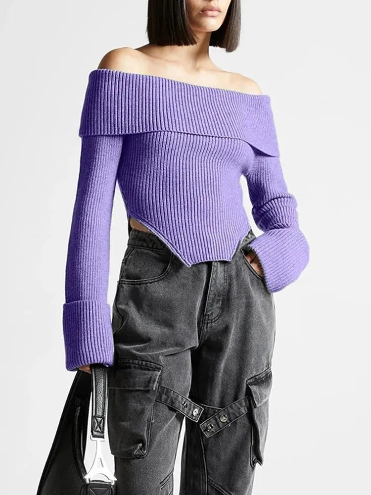 Eleganter Damenblazer mit Notch-Kragen, langen Ärmeln und Patchwork-Taschen – stilvoll und vielseitig.
