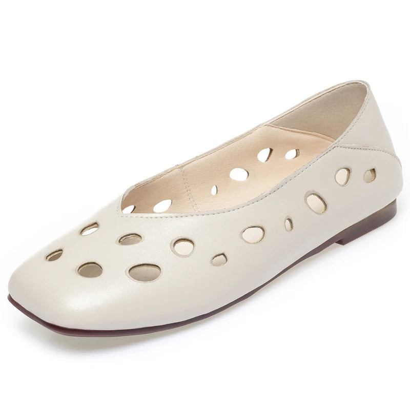 Damen Flache Sandalen Mary Jane Müßiggänger
