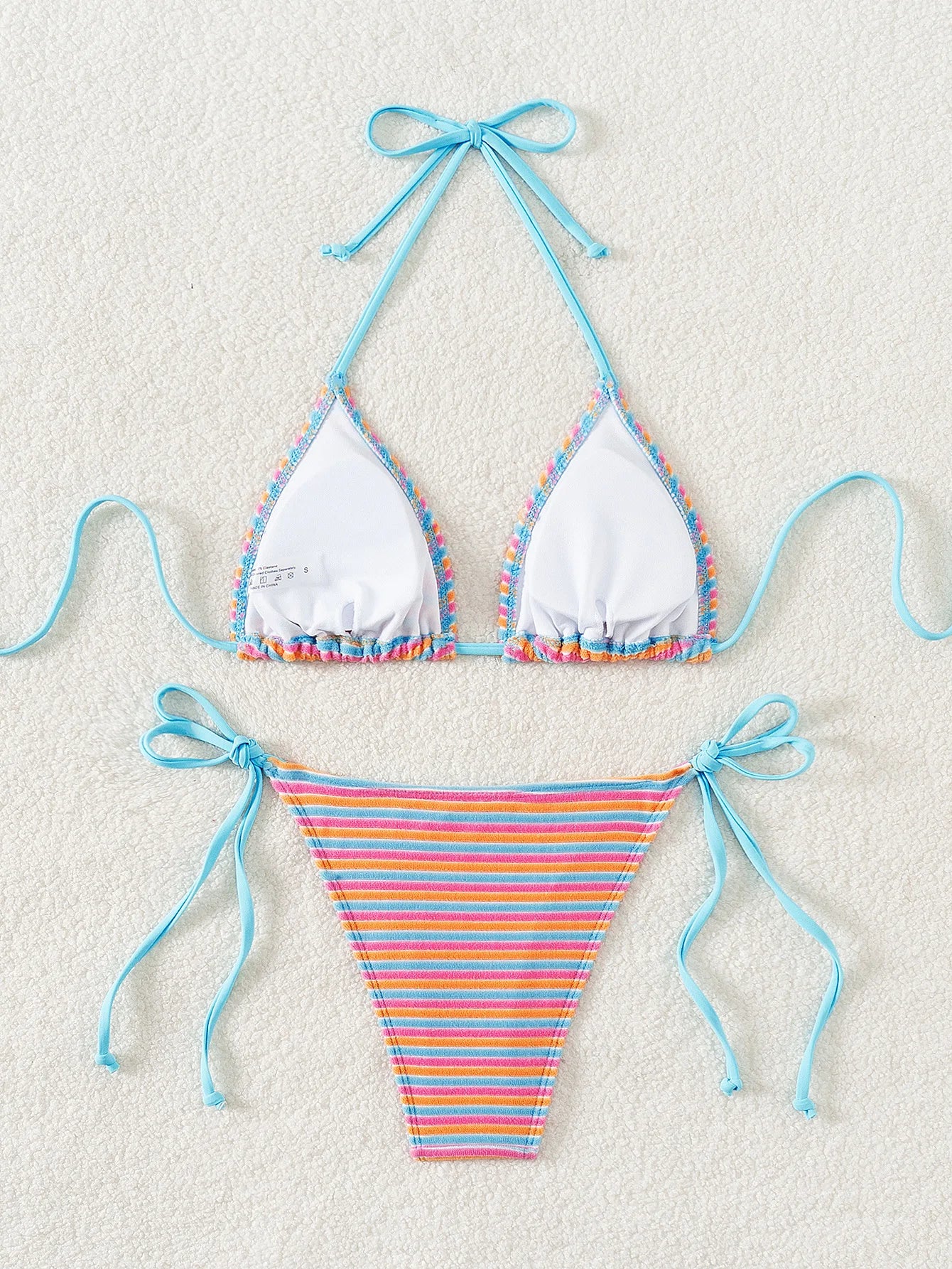 Floraler Push-Up-Bikini im brasilianischen Stil für Damen – ideal für Strand und Pool
