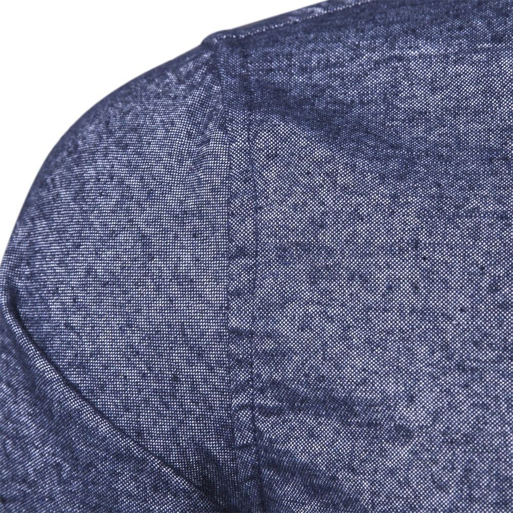 Herren Langarm Hohe qualität Designer Shirt Front Patch Brust Tasche Schlanke Taste-down Kragen Dicke Arbeit Shirts männer Kleidung