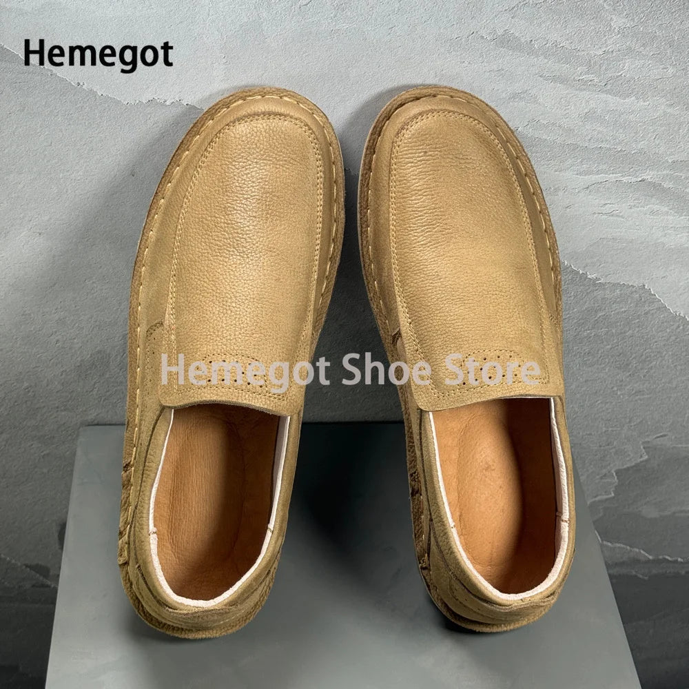Elegante Herren-Loafer mit dicker Sohle – stilvoll & komfortabel