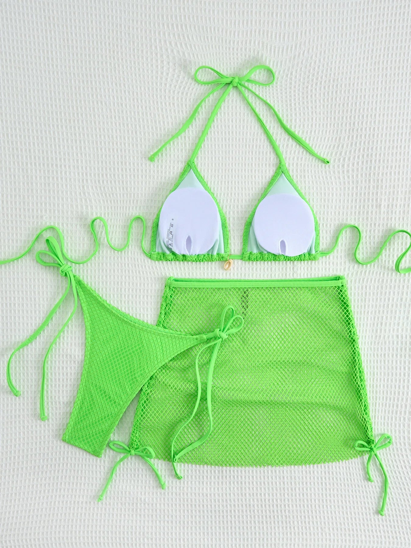 Sexy Bikini-Set mit Push-up und hoher Taille – Perfekt für Strand und Pool