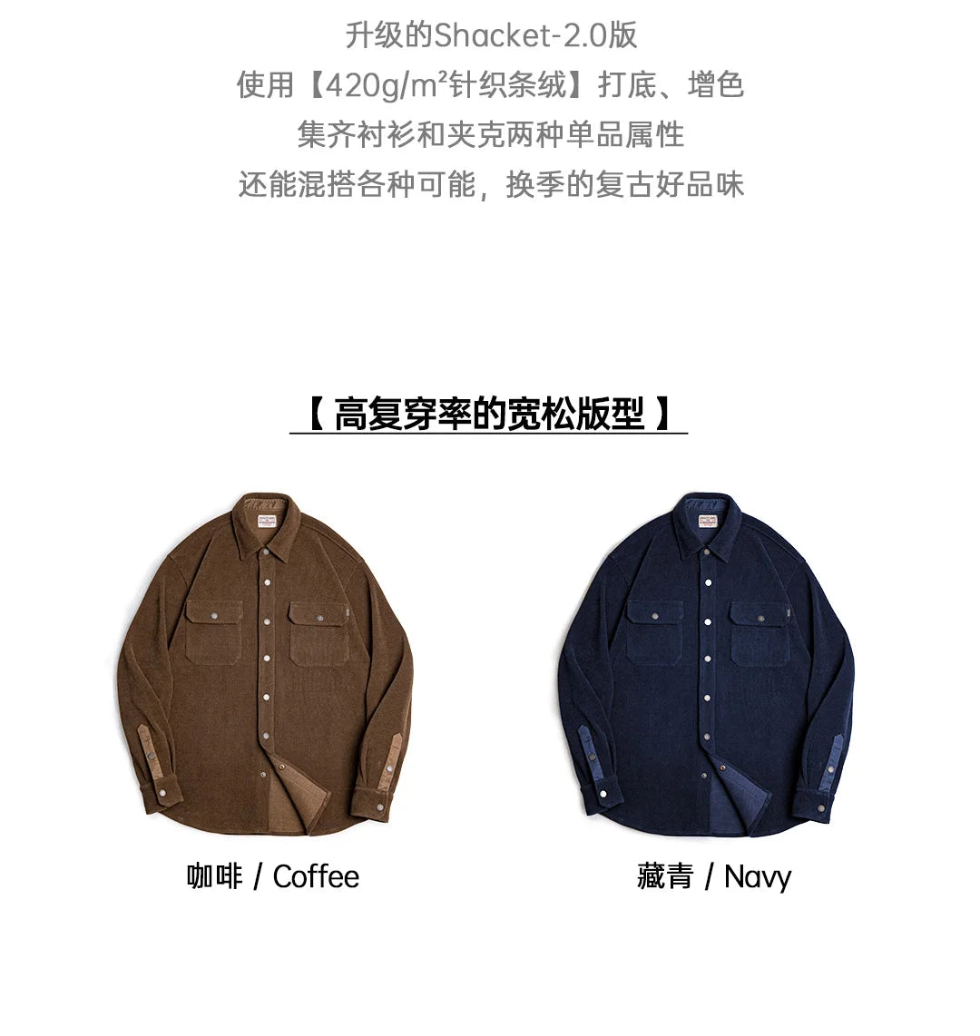 Herren Jacke im Vintage-Stil aus schwerem Strick mit Taschen