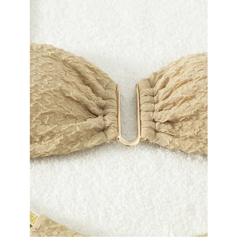 Floraler Bikini-Set mit Push-up-Effekt – Sexy Bademode für Damen am Strand oder Pool