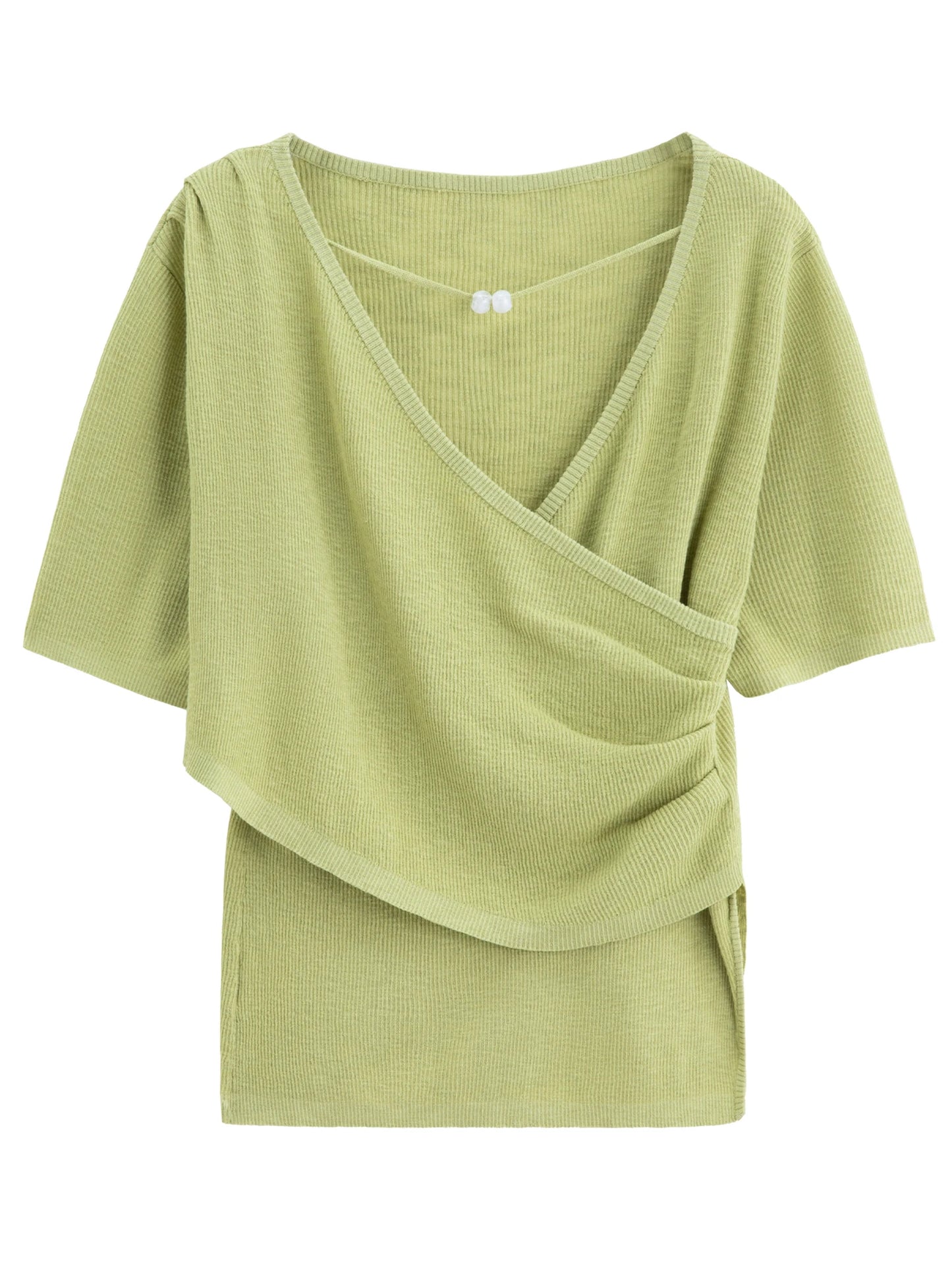 Damen-Polo-Shirt aus Baumwolle mit Polokragen, tailliertem Schnitt und abgerundetem Saum – ideal für den Sommer und den Alltag