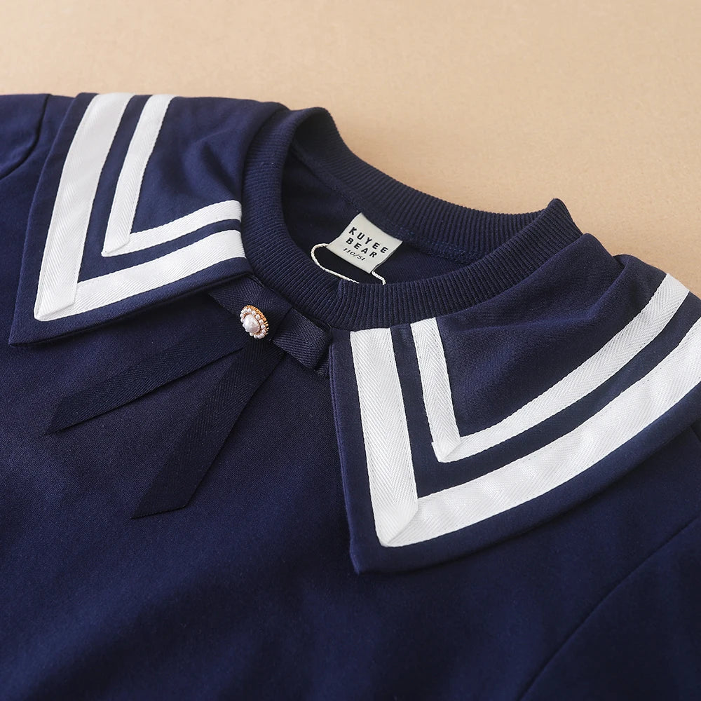 Kinder Kleidung Mädchen T-Shirts lange Ärmel Hemden Frühling Herbst Schule Kinder Hoodis Sweatshirt Kleidung