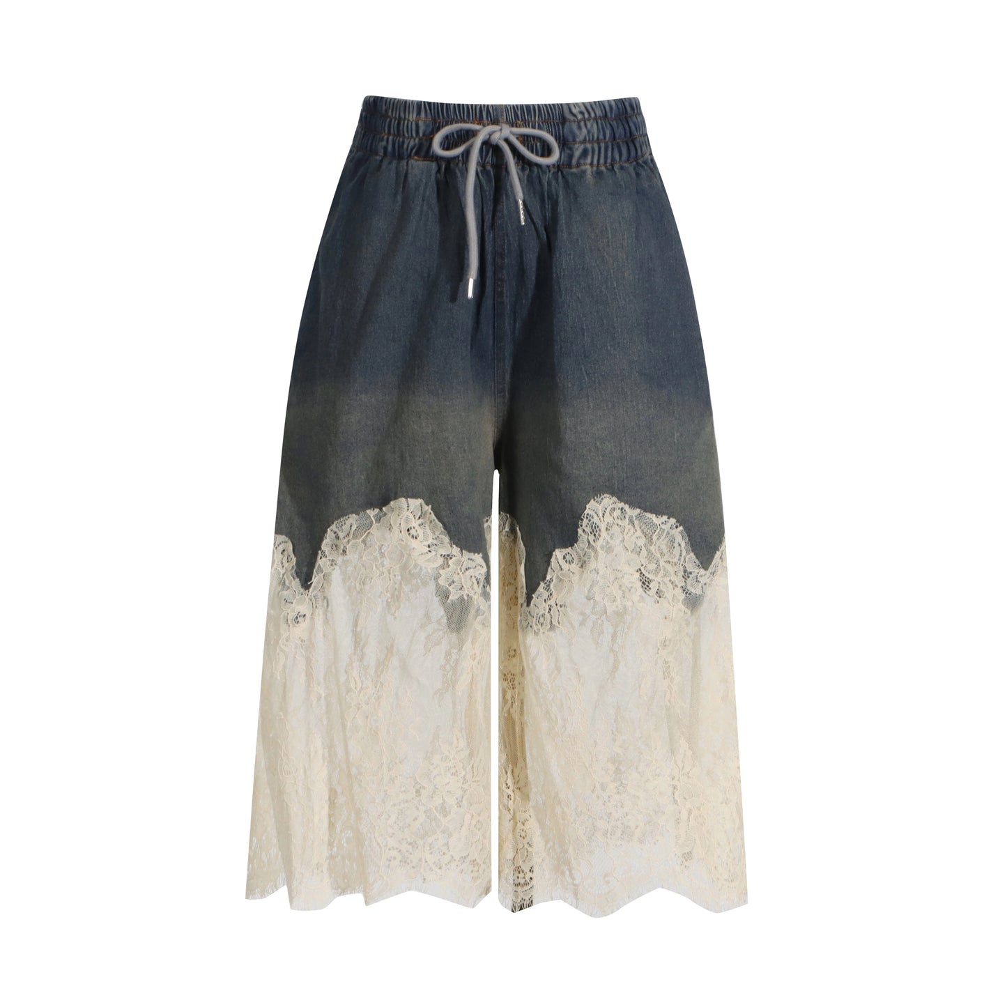 Ärmelloses Damen-Midikleid mit Rundhalsausschnitt und Patchwork-Falten im Colorblock-Design – figurbetont und stilvoll.