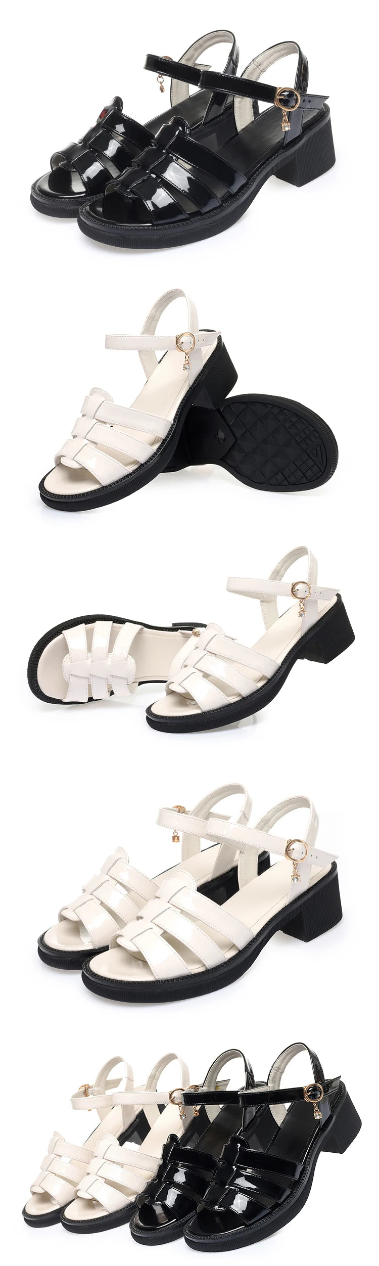 AIYUQI Frauen Sandalen Sommer 2025, Neue Echtes Leder Frauen Rom Schuhe Offene spitze Weben Nicht-slip Sandalen Damen