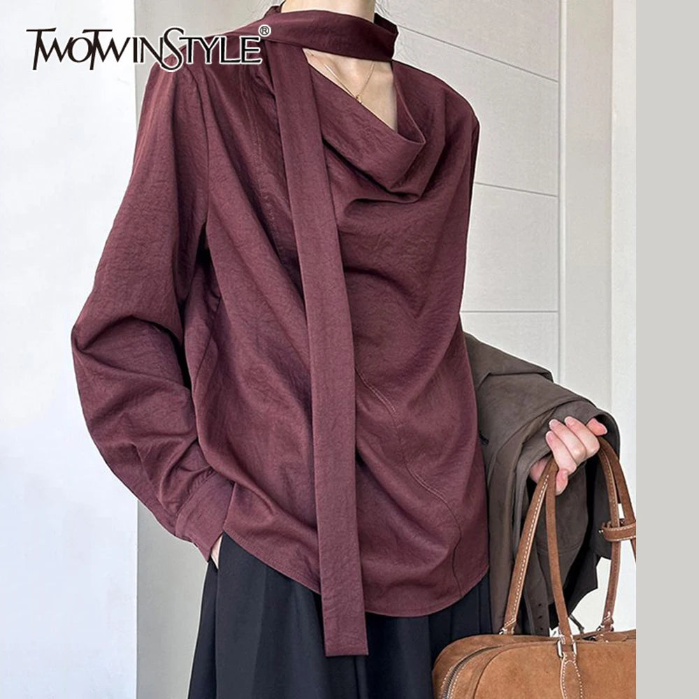 Elegante Damenjacke mit Reverskragen und langen Ärmeln – Patchwork-Design und Taschen für einen luxuriösen Look