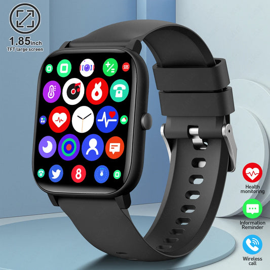 LIGE Für Android IOS 2025, neue Smart Uhr Für Männer Frauen Herzfrequenz Blutdruck Fitness Tracker Bluetooth Anruf Smartwatch mann