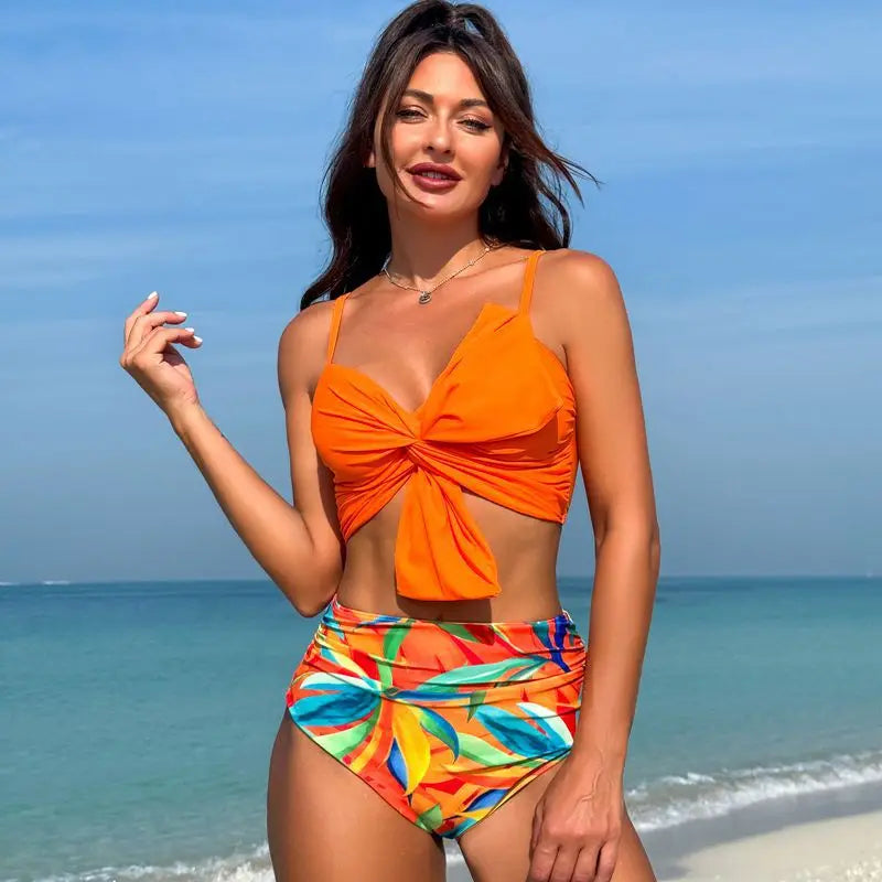 Dreiteiliges Damen-Bikini-Set im brasilianischen Stil – ideal für Strand und Pool