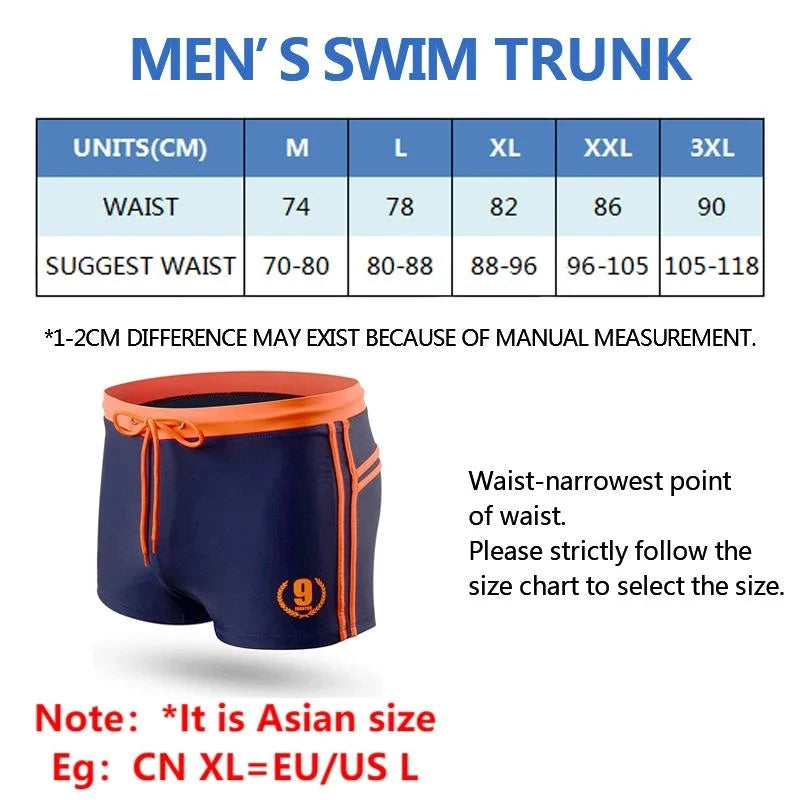 Kurze Herren-Sport-Badeshorts für Strand und Surfen – ideal zum Schwimmen und Fitness
