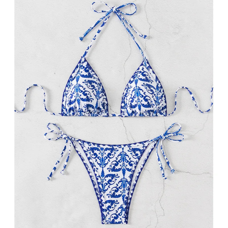 Sexy Bikini-Set für Damen mit Push-up-Effekt – ideal für Strand und Pool