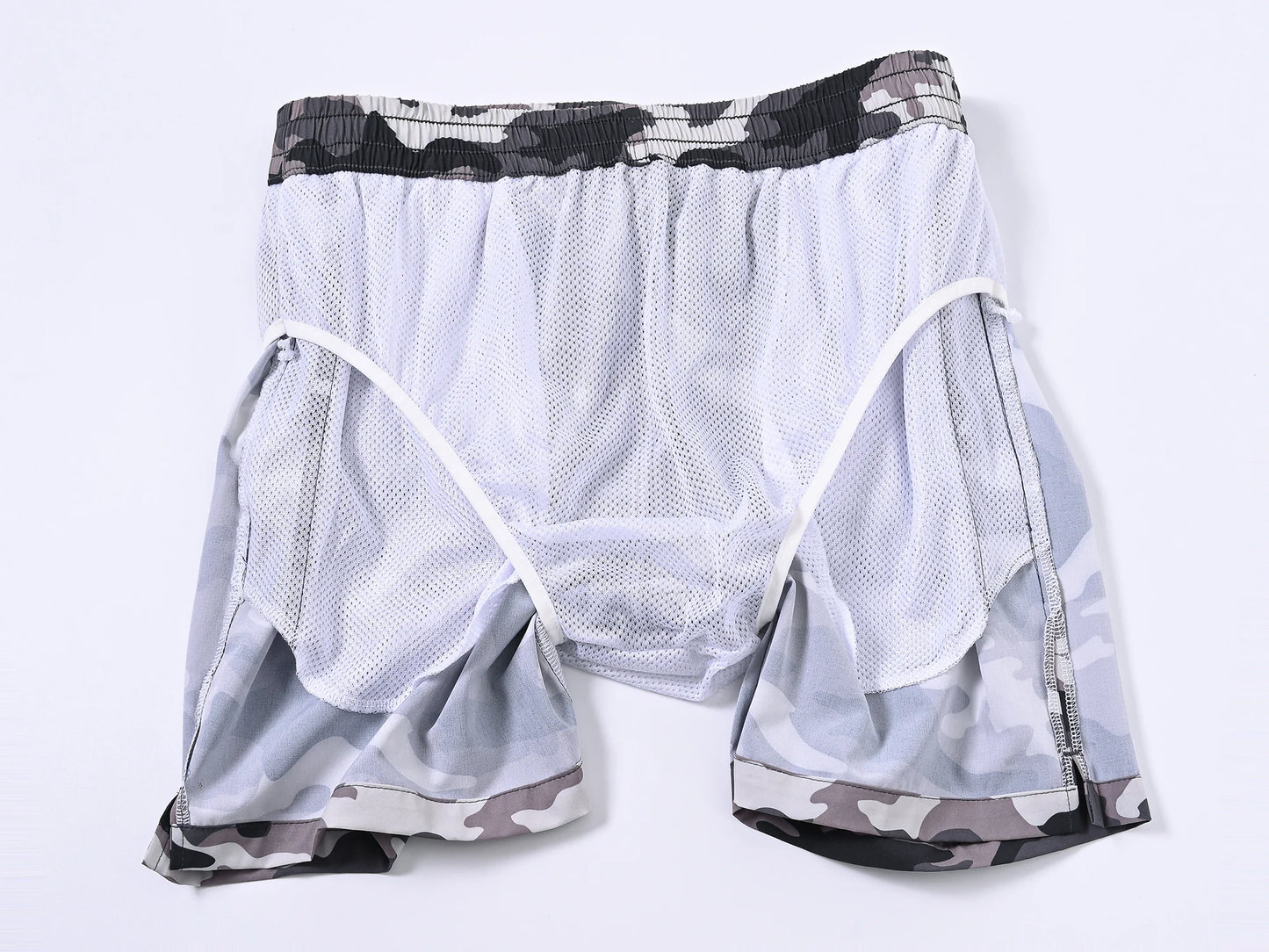 Herren-Badeshorts mit Mesh-Futter – Ideal für Strand und Sport