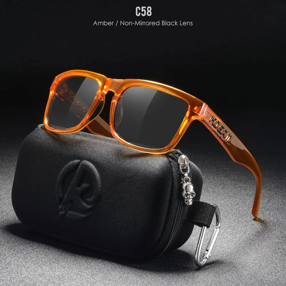 Sonnenbrille polarisiert minimalistisch modern Etui Unisex neue Farben