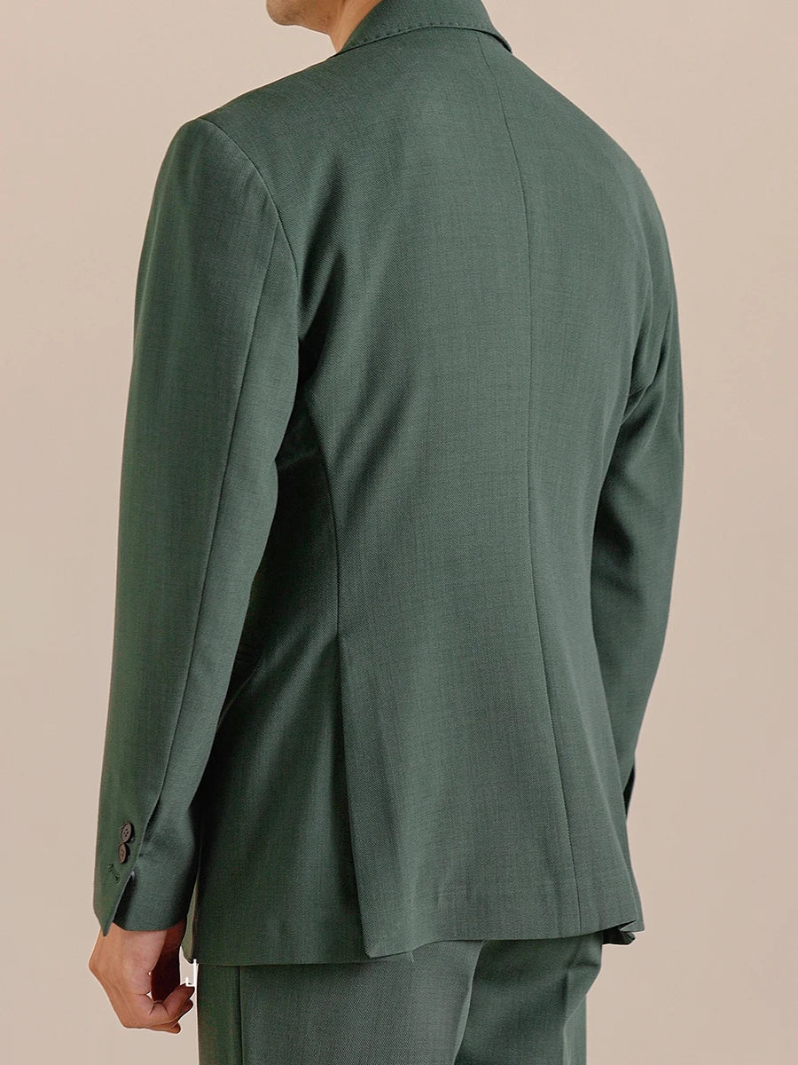 Eleganter Herrenanzug in Blau mit Blazer, Weste und Hose – Slim Fit für Hochzeit, Business und festliche Anlässe.