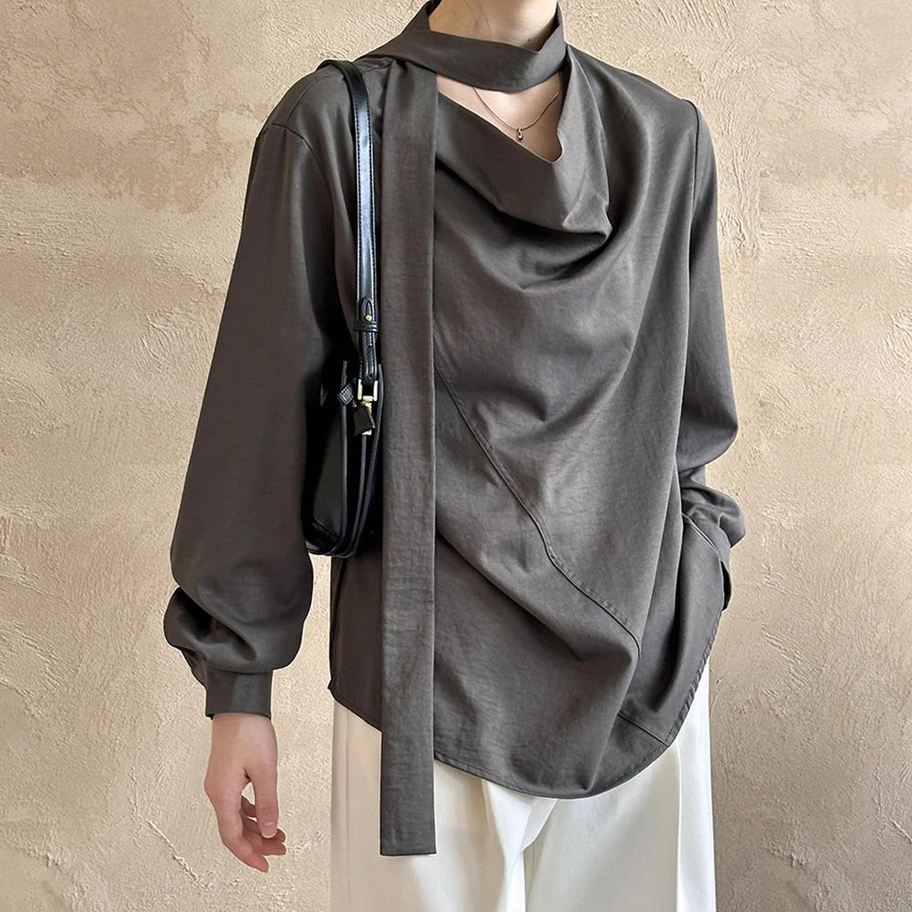 Elegante Damenjacke mit Reverskragen und langen Ärmeln – Patchwork-Design und Taschen für einen luxuriösen Look