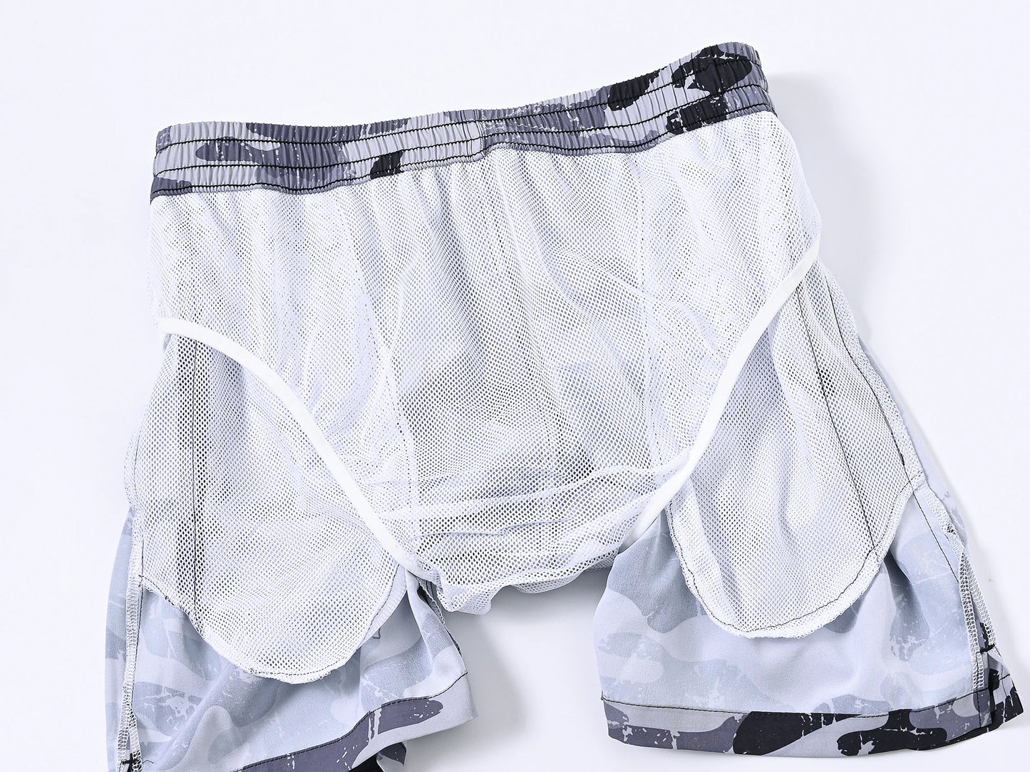 Herren-Badeshorts mit Mesh-Futter – Ideal für Strand und Sport