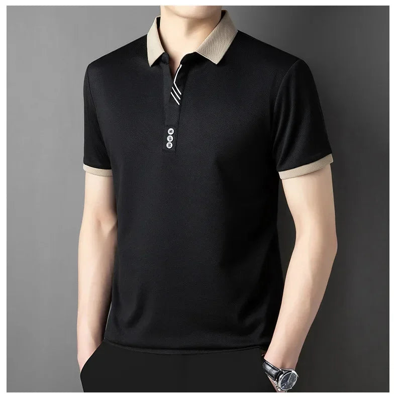 Herren-Poloshirt mit kurzen Ärmeln und Knopfleiste – ideal für den Alltag
