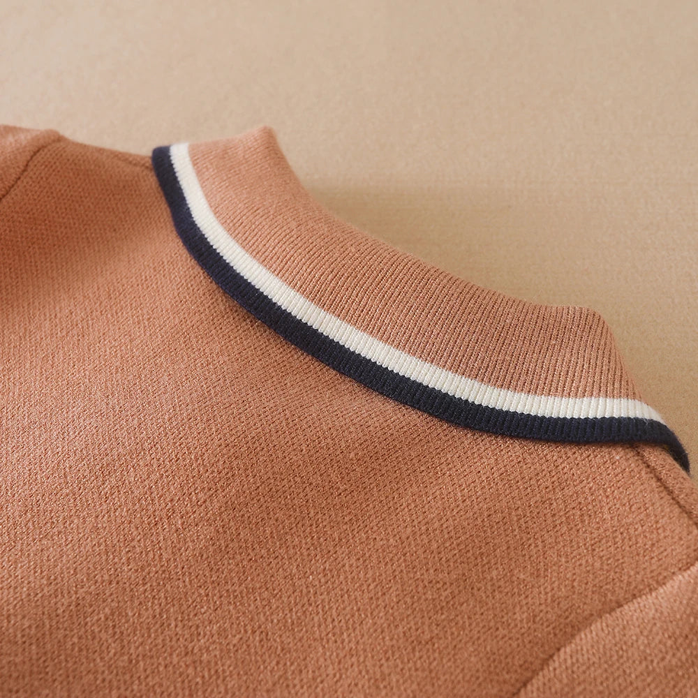 Kinder Mädchen 5-12 Jahre Herbst Winter Neue Kleid Kinder Warme Pullover Kleidung Stricken Langarm Prinzessin Kleid