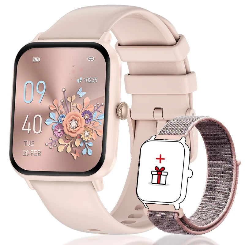 LIGE Bluetooth Anruf SOS Smart Uhr männer Sport Fitness Herz Rate Monitor IP68 Wasserdicht Neue Smartwatch Für Android IOS 2025