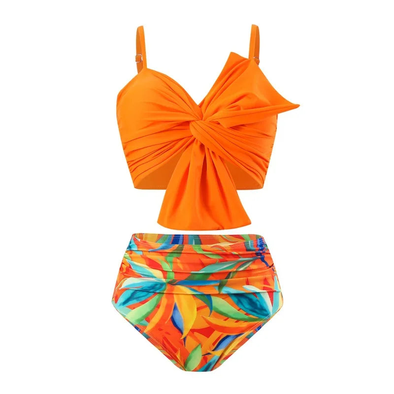 Dreiteiliges Damen-Bikini-Set im brasilianischen Stil – ideal für Strand und Pool