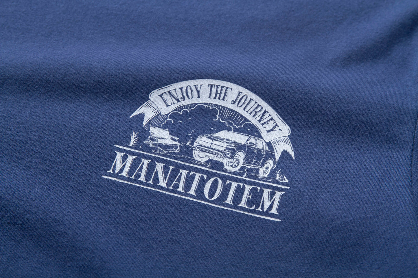 Herren T-Shirt mit Druck „Auto“ im lässigen Sommerstil aus 100 Prozent Baumwolle